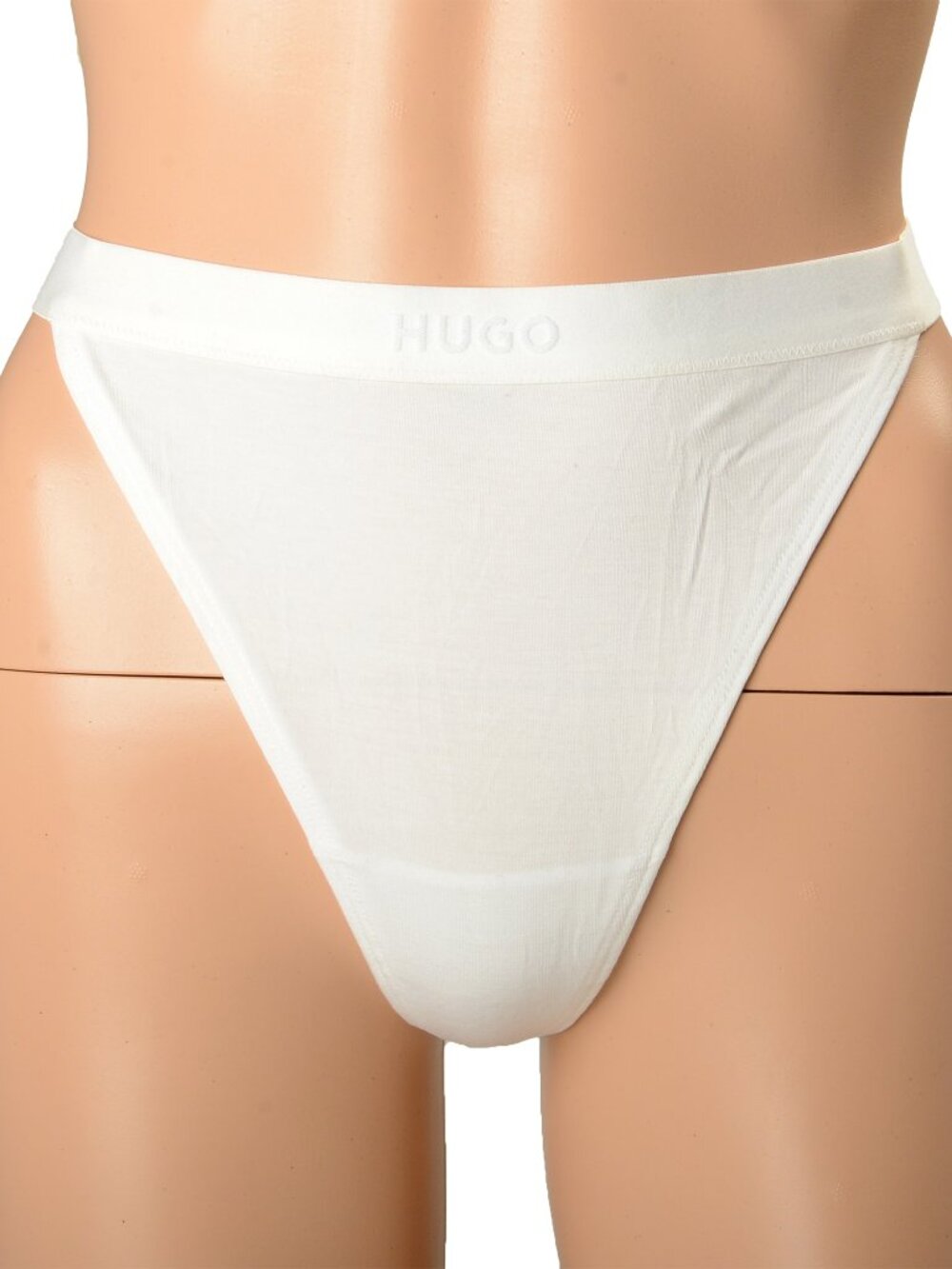 Hugo Boss Women's "String Pure" White String Panties US XL IT 46